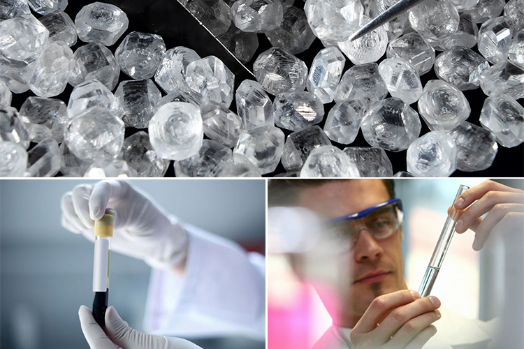 применение лабораторных алмазов в химической и физической промышленности