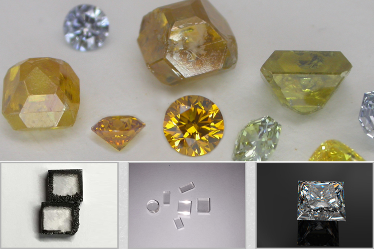 cvd и hpht синтетический алмаз