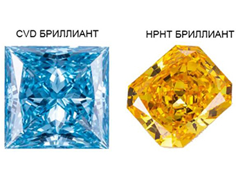 HPHT Бриллианты CVD
