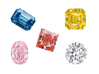 Цветные (фантазийные) бриллианты продать