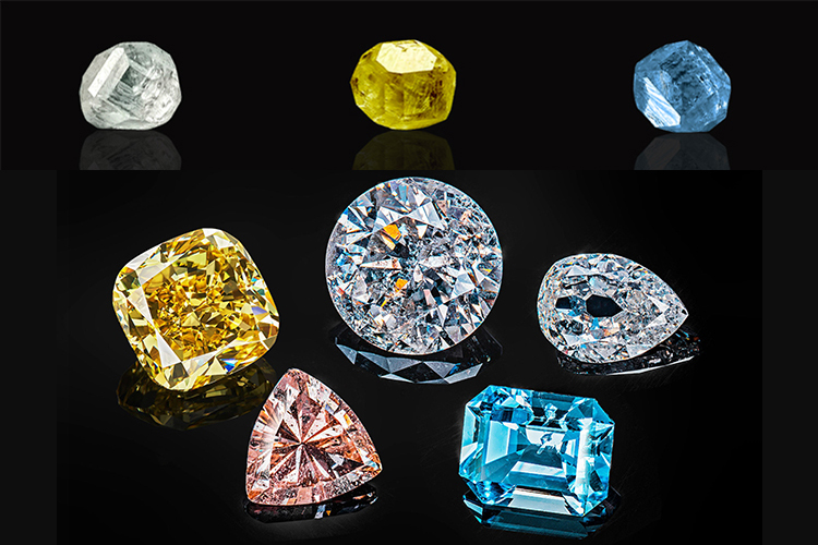 Выращенные алмазы и бриллианты