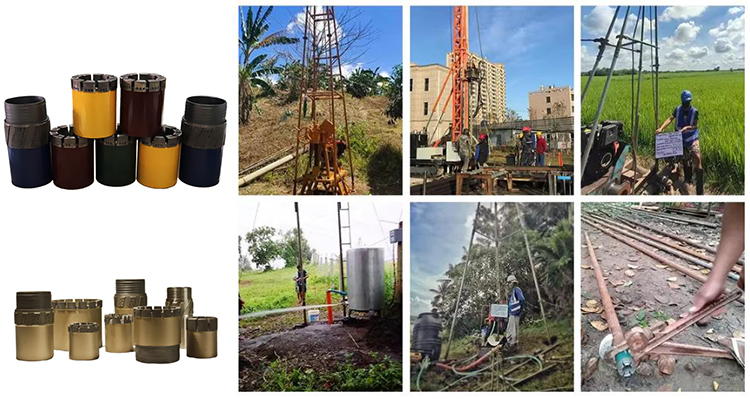 алмазные буровые коронки для бурения разведочных скважин алмазные буровые коронки для бурения разведочных скважин