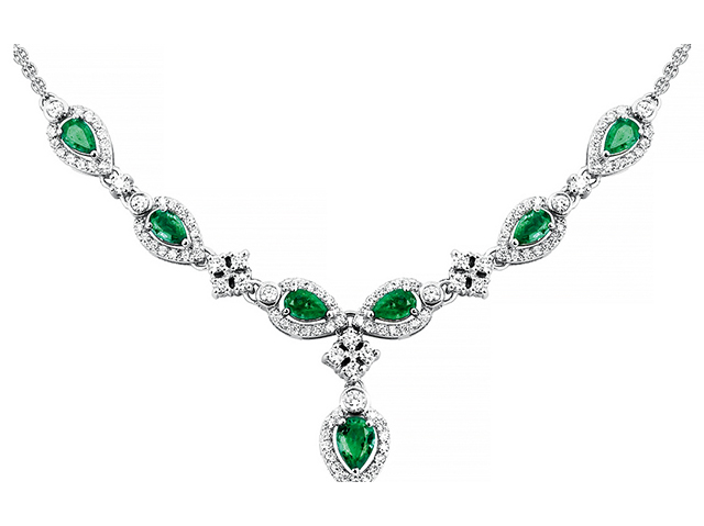 колье женское с бриллиантами