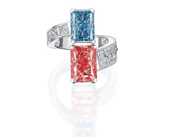 кольцо с искусственным бриллиантом 1 карат