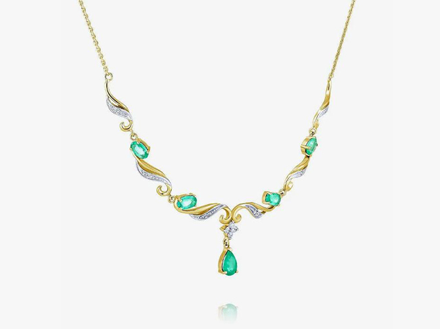 ожерелье с бриллиантом купить