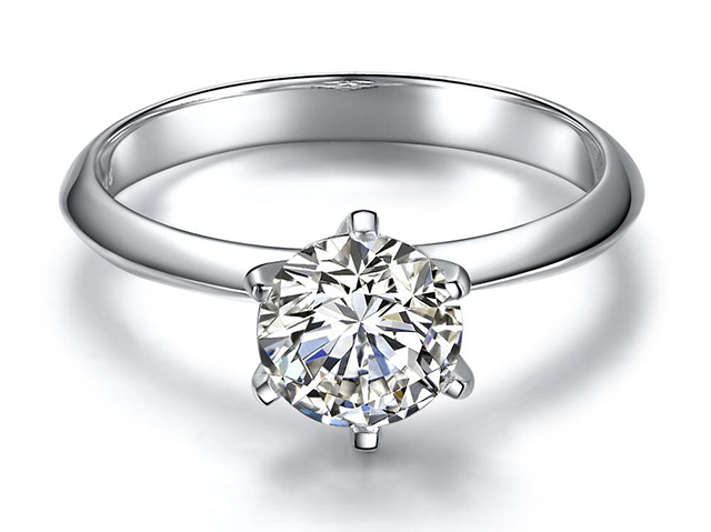 сколько стоит кольцо с искусственным бриллиантом