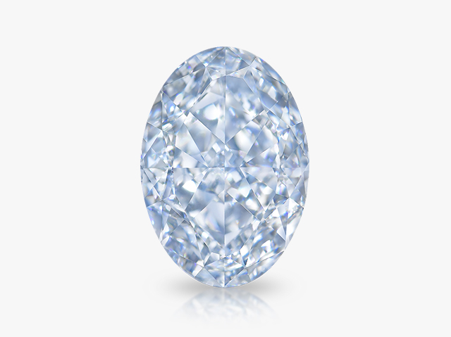 голубой бриллиант 10 карат цена