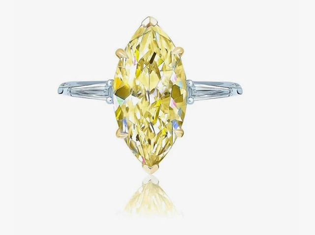 самый дорогой желтый бриллиант