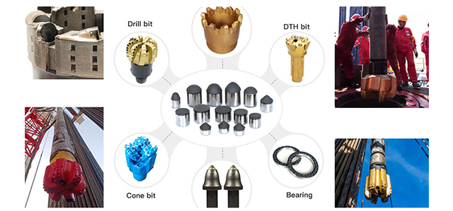 PDC Поликристаллические алмазные резцы
