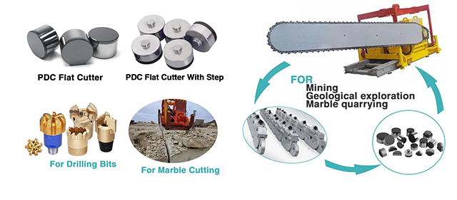 PDC алмазные резцы