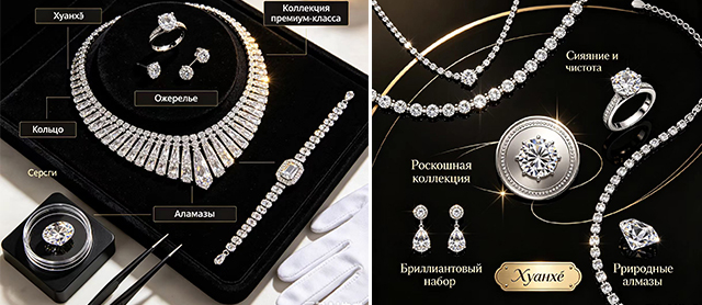 украшения с бриллиантами из китая